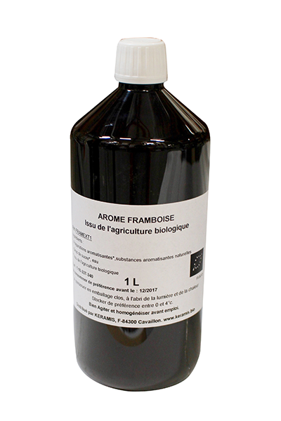 Arôme naturel de framboise biologique