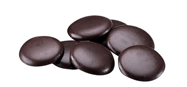 Chocolat de couverture noir 70% biologique sans lécithine - palets