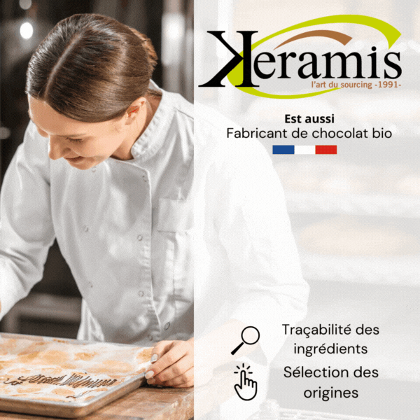 Keramis est aussi fabricant de chocolat bio made in France 